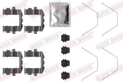 Image de Jeu d'accessoires, garniture de frein à disque QUICK BRAKE 109-0057