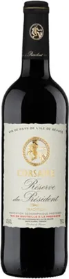 Produktbild von Corsaire Réserve du President Rouge Korsika AOP trocken 2018 Frankreich | 12 % vol | 0,75 l