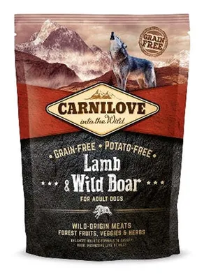 Productafbeelding van Carnilove Lamb/Wild Boar Adult 12KG