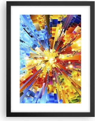 Produktbild von Gerahmtes Poster - Schwarzer Rahmen - Abstraktion modern - 30x40 cm - Wand Bild - Wanddeko - Wandbilder - Kunstposter - Wandposter - Bilderrahmen - Bilder - Kunstdruck - Wandbild - P2BPA30x40-3982