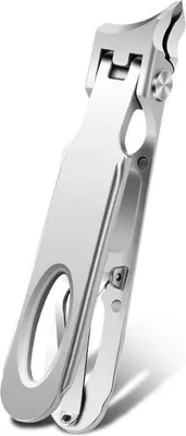 Image de INF Coupe-ongles Inox Argenté Grande Ouverture pour Ongles Épais