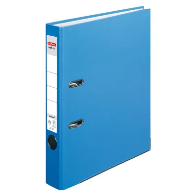 Produktbild von Herlitz maX.file, A4, Halteöse, Lagerung, Polypropylen (PP), Blau, Forest Stewardship Council (FSC)