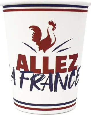 Image de 6 Becher Allez la France -