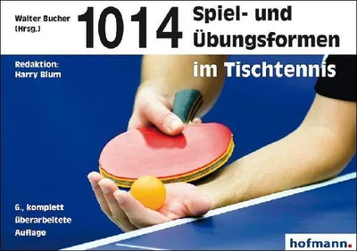 Produktbild von 1014 Spiel- und Übungsformen im Tischtennis