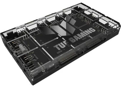 Produktbild von ASUS TUF Gaming ARGB PWM Fan Hub Lüftersteuerung 6x 4pin PWM