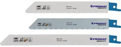 Produktbild von Sbelsgeblatt-Set fr Metall 3-teilig