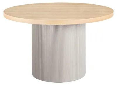 Productafbeelding van Juna eetkamertafel Ø120cm essenhoutfineer.