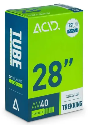 Produktbild von Acid Trekking Agv 40 Mm Fahrradschlauch Durchsichtig 28´´ / 28-38-622-630 Durchsichtig 28´´