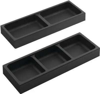 Immagine prodotto di Organizzatore laterale LINDO, set di 2, 114x36x323 mm, plastica, antracite
