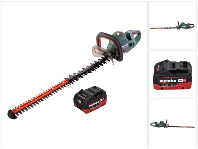 Immagine prodotto di Tagliasiepi a batteria Metabo HS 18 LTX BL 75 18 V 75 cm senza spazzole + 1x batteria 8,0 Ah - senza caricabatteria