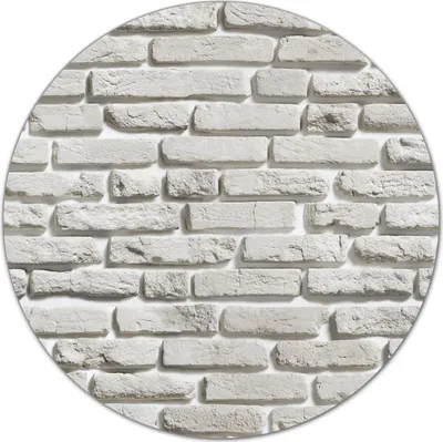 Produktbild von Glas Schneidebrett Herdabdeckplatten Schneideplatten Rund - 40 cm - Marmor weiß