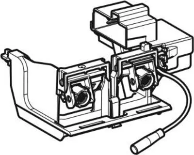 Produktbild von GEBERIT 245551006 Hebevorr. mit Servomotor für WC-Strg.