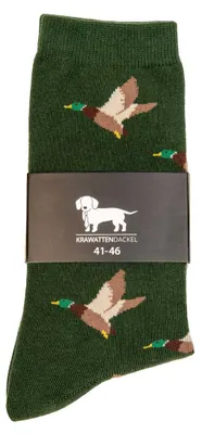 Produktbild von Krawattendackel Tier-Socken verschiedene Motive, 2 Größen, Uni-Socken 36-40 073 Ente