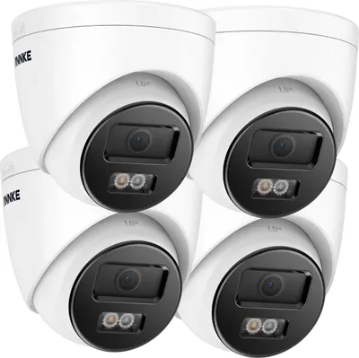 Image de Caméra de sécurité IP, résolution 8MP, détection de mouvement, 4pcs caméra-b