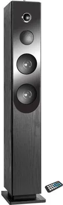 Image de Tour de son Blacktower+ avec lecteur CD, Bluetooth, FM et USB, 100W + télécommande
