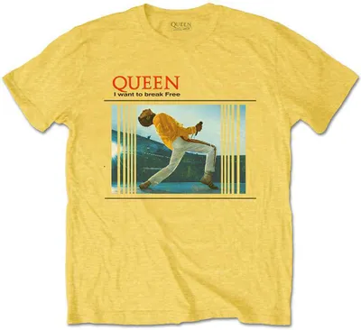 Obrázok produktu pre Queen Break Free Yellow XL Tričko