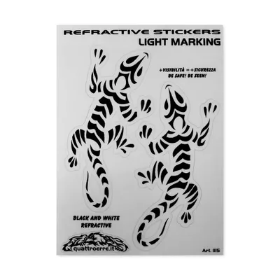 Obrázek produktu pro Samolepky Reflexní samolepky gekon 9 x 13 cm