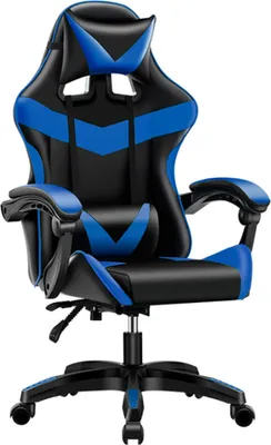 A studio shot of a gaming chair.