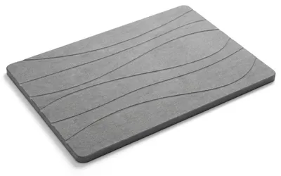 Immagine prodotto di Omgoods - Tappetino assorbente per bagno e doccia, realizzato in diatomee, antiscivolo e ad asciugatura rapida