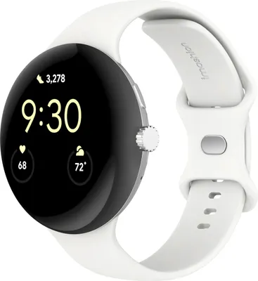 Image de imoshion Bracelet en silicone⁺ pour la Google Pixel Watch 3 / 4 (45 mm) - Taille L - Blanc