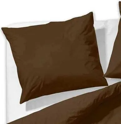 Immagine prodotto di ETÉREA Mako satin pillowcase 2x 40x15cm - Federa per tutte le stagioni - Federa di facile manutenzione in tinta unita - Federa 40x15cm Mako satin - Federa con zip -  Green - Antracite