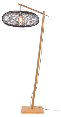 Produktbild von GOOD&MOJO Stehlampe Cango Natur Schwarz