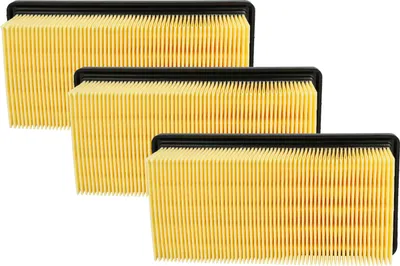 Produktbild von vhbw 3x Flachfaltenfilter kompatibel mit Kärcher WD 7.700, WD 7.500, WD 7.300, WD 7.200, WD 7.000, WD 7.800 Staubsauger