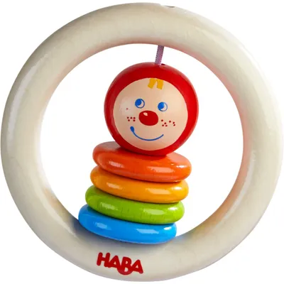Produktbild von HABA Greifling Kasperkopf, Junge/Mädchen, 6 Monat( e), Mehrfarbig