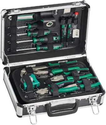 Produktbild von Famanu Werkzeugkoffer 90-teilig - M29067 - Komplettes Set für Heimwerker und Profis