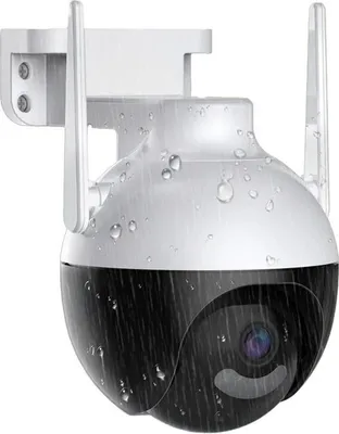 Obrázok produktu pre Hiseeu WHD912B 2MP vonkajšia monitorovacia kamera 1080P HD IP66 nočné videnie farebné AI detekcia človeka WLAN WiFi aplikácia, EU zástrčka