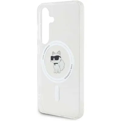 Immagine prodotto di Karl Lagerfeld Klhms24Shfccnot S24 S921 Przeźroczysty/Transparent Hardcase Iml Choupette Magsafe