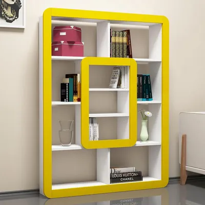 Immagine prodotto di Caltrano - Libreria, 108x22x140h cm Bianco, 8 Ripiani
