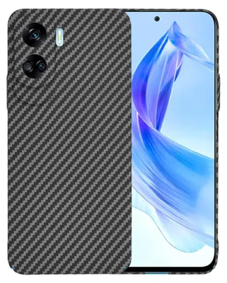Produktbild von Techsuit Carbonite FiberShell Back Cover Hülle für HONOR 90 Lite - Schwarz