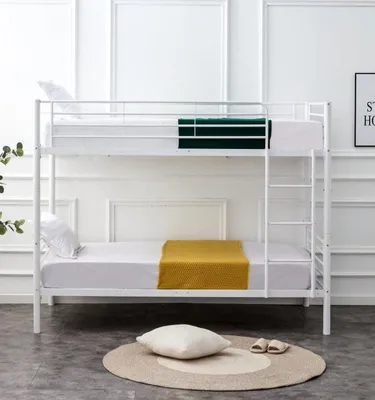 Zdjęcie produktu dla Łóżko piętrowe BUNKY 90x200 białe