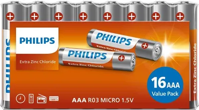 Productafbeelding van Philips LongLife Batterijen AAA - voordeelverpakking - 16 stuks