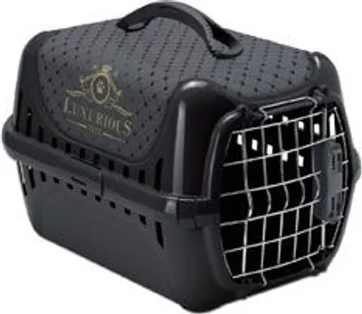 Produktbild von Transportbox LUXURIOUS IATA-konform für Katzen und kleine Hunde 31x51x34 cm