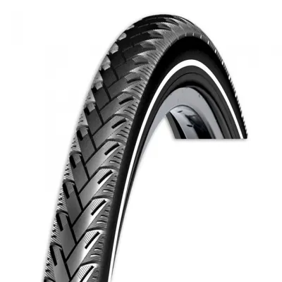 Produktbild von außenreifen Mencos28 x 1 5/8 x 1 3/8 (37-622) schwarz