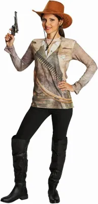 Produktbild von RUBIE'S Cowboy Shirt Uni, Größe XL