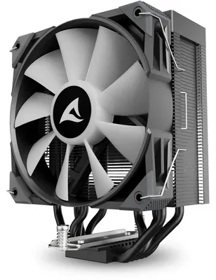 Productafbeelding van Sharkoon 4044951042029 Sharkoon CPU Kühler A50 120mm schw. RGB 1200/1700/1851/AM4/5