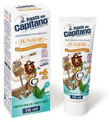 Zdjęcie produktu dla Pasta do zębów dla dzieci 6+ o smaku mięty 75 ml