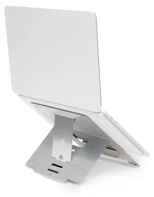 Produktbild von R-Go Riser Flexibler Laptop-Ständer (Silber)