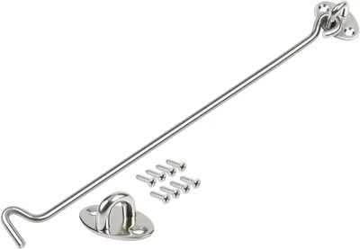 Imagen del producto de Cerradura de acero inoxidable, 30 cm, para puertas exteriores