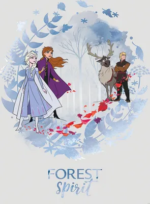 Produktbild von Disney Poster Die Eiskönigin Blau - 610143 - 30 x 40 cm