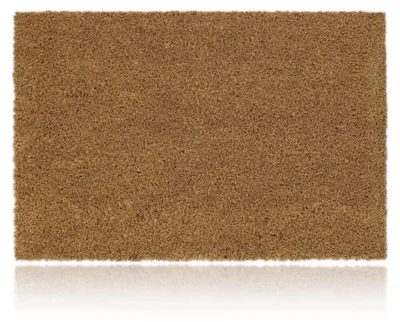 Kokos-Deurmat 60x40 cm, Antirutsch, rechteckig, Natur