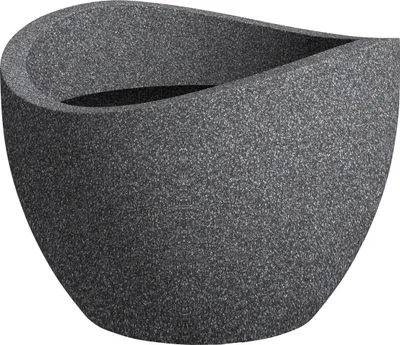 Produktbild von Scheurich 250/30 Pflanzgefäß Schwarz Granit - 30 cm x 30 cm x 22,2 cm; 53379