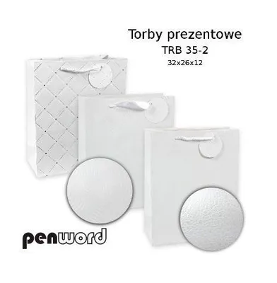 Produktbild von Torebka prezentowa 32x26x12cm MIX