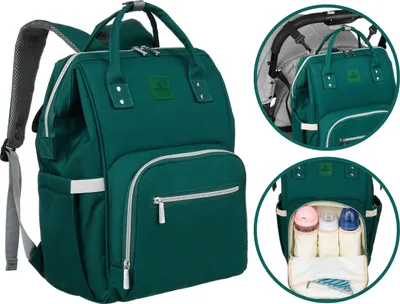 Produktbild von Peterson Kinderwagenrucksack für Damen Sheefta grün One size