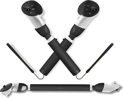 Obrázok produktu pre INF Rukoväť golfovej palice DEVASO pre Meta Quest 3 VR - Vylepšená priľnavosť a realistická hrateľnosť