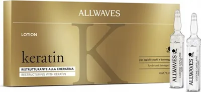 Produktbild von ALLWAVES Haarampullen mit Keratin 12 x 10 ml