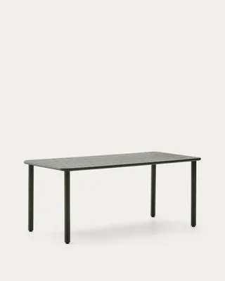 Produktbild von Outdoor-Tisch Brai 90 x 180 x 90 cm Stahl Grün